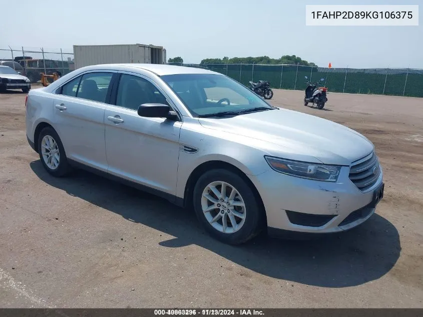 2019 Ford Taurus