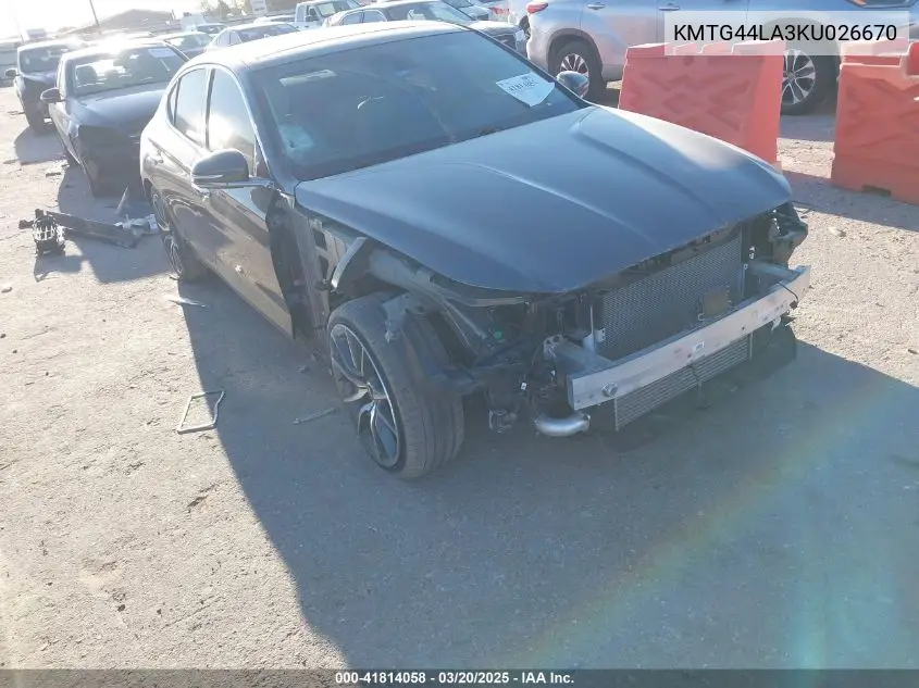 2019 Genesis G70