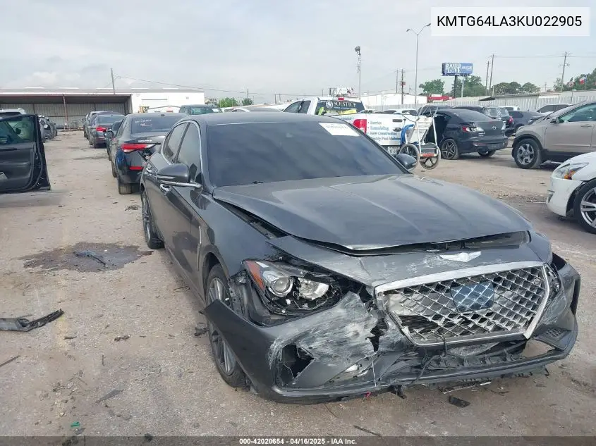 2019 Genesis G70
