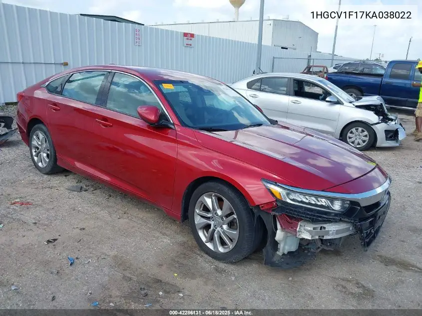 2019 Honda Accord