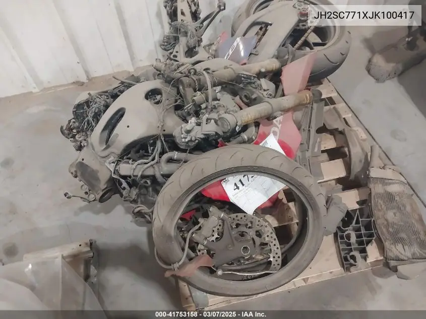 2018 Honda cbr