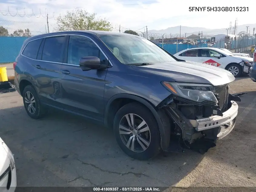 2016 Honda Pilot