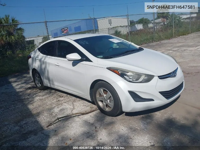 2015 Hyundai Elantra