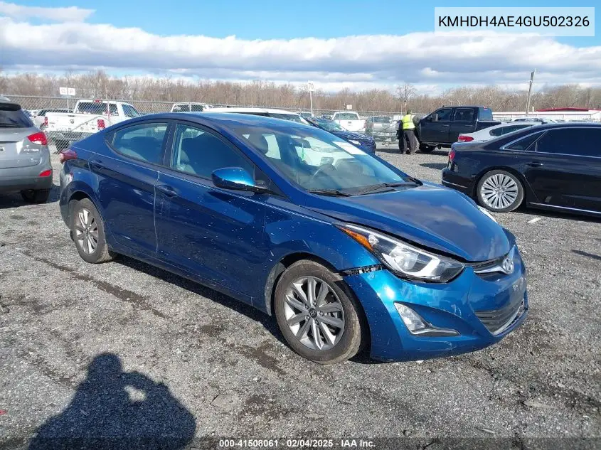 2016 Hyundai Elantra