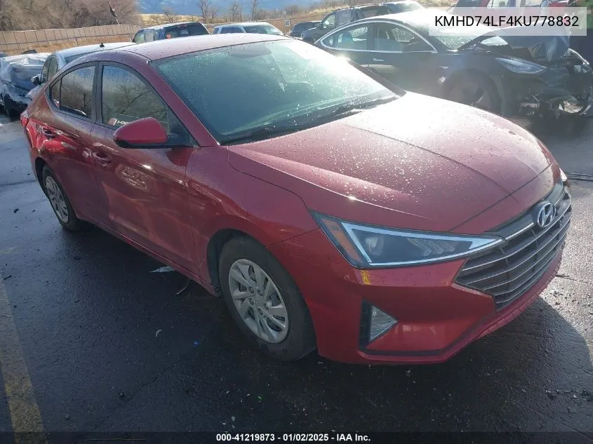 2019 Hyundai Elantra