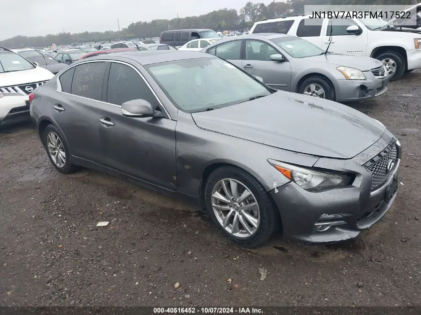 2015 Infiniti Q50