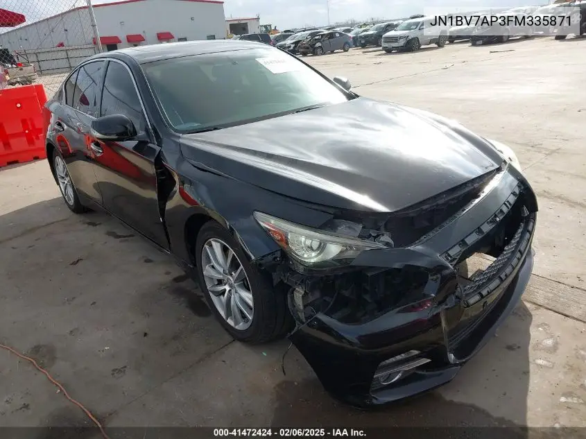2015 Infiniti Q50