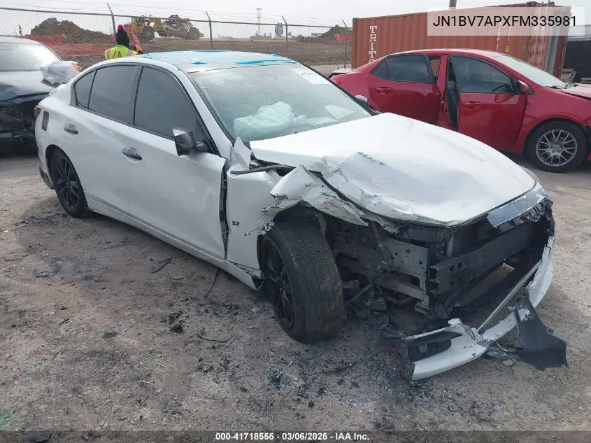 2015 Infiniti Q50