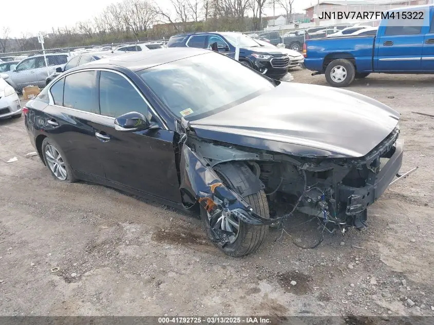 2015 Infiniti Q50