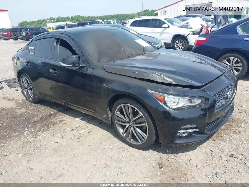 2015 Infiniti Q50