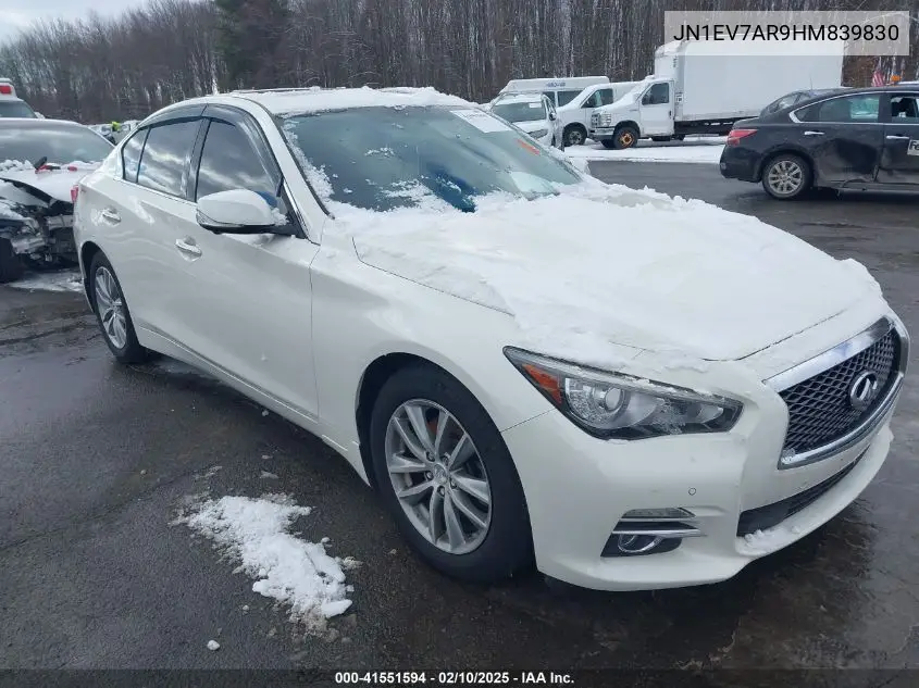 2017 Infiniti Q50