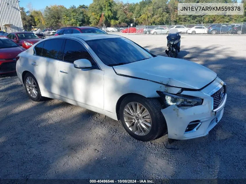 2019 Infiniti Q50