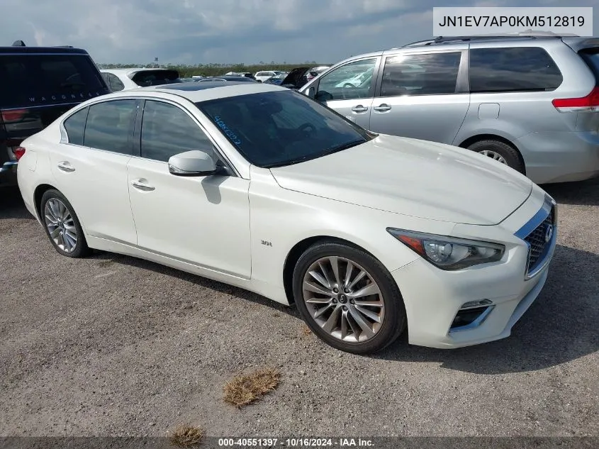 2019 Infiniti Q50