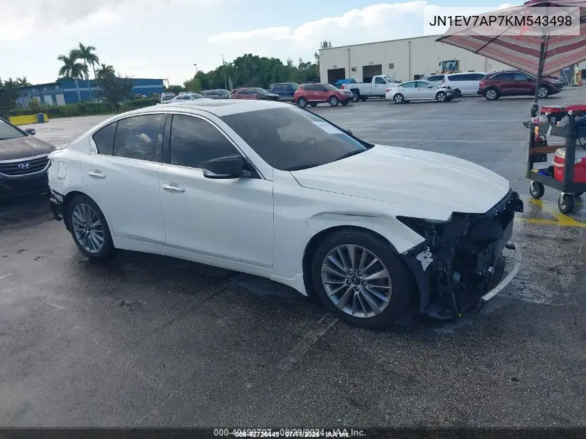 2019 Infiniti Q50