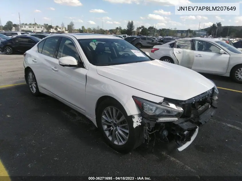 2020 Infiniti Q50