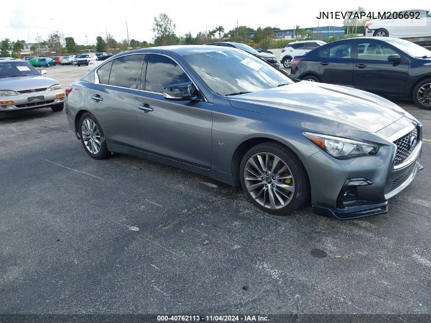 2020 Infiniti Q50