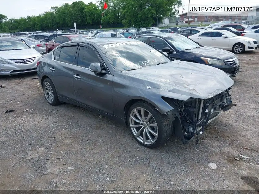 2020 Infiniti Q50