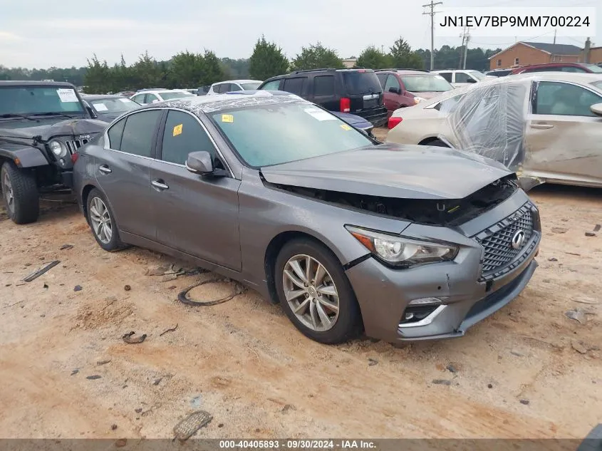 2021 Infiniti Q50