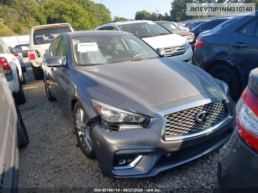 2022 Infiniti Q50