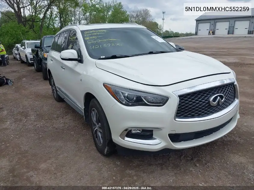2017 Infiniti QX60