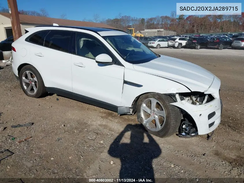 2018 Jaguar F-Pace