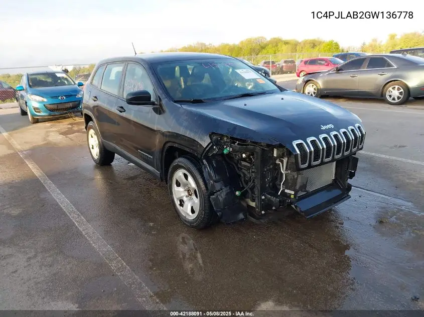2016 Jeep Cherokee