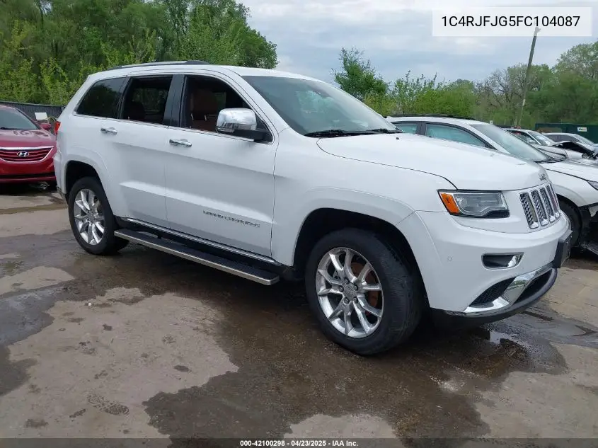 2015 Jeep Grand Cherokee