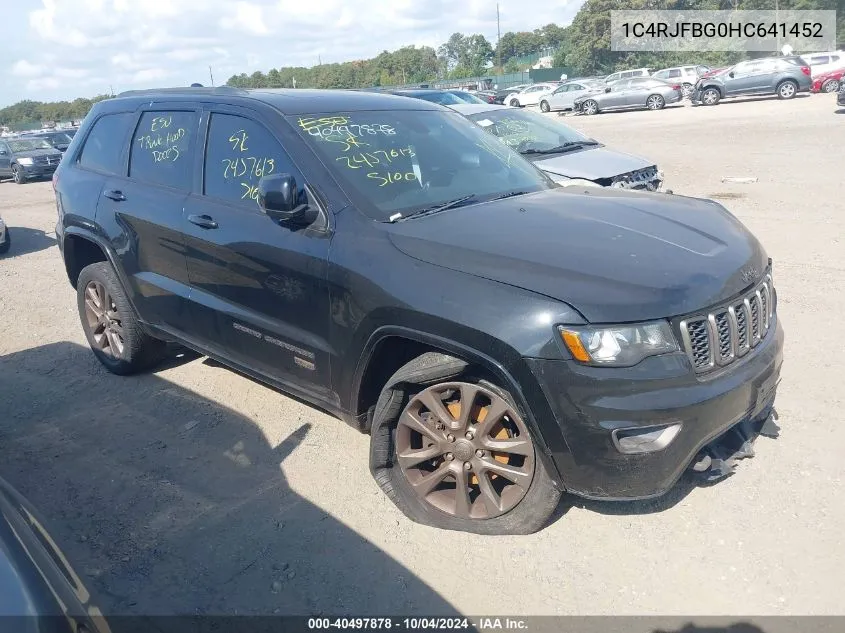 2017 Jeep Grand Cherokee