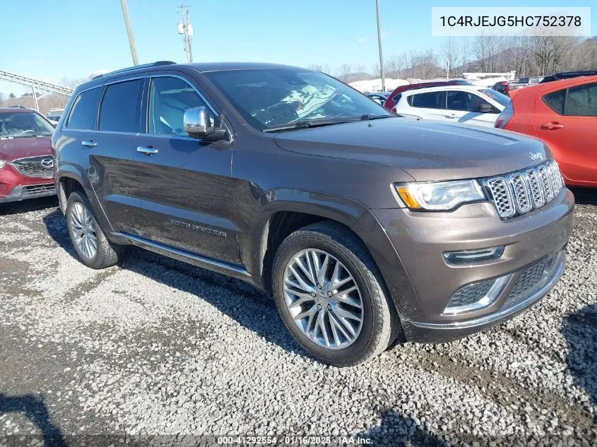 2017 Jeep Grand Cherokee