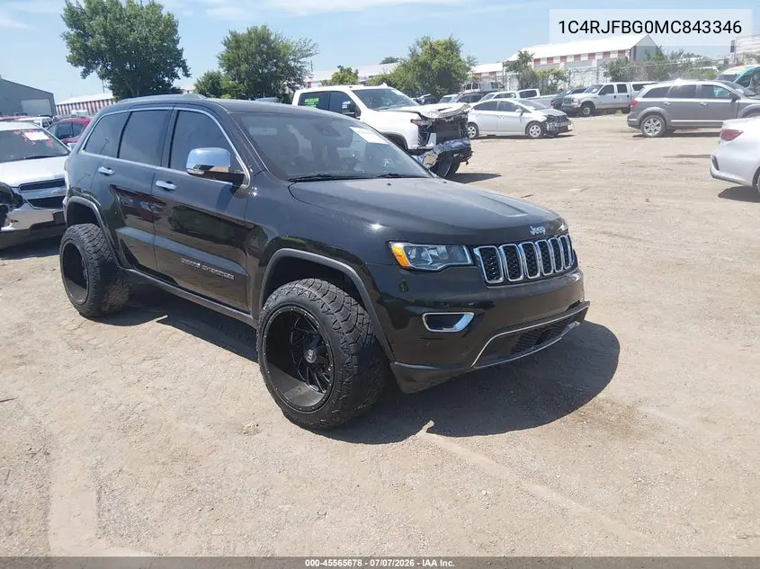 2021 Jeep Grand Cherokee — IAAI lot #45565678