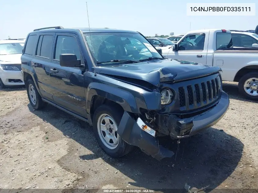 2015 Jeep Liberty (Patriot)