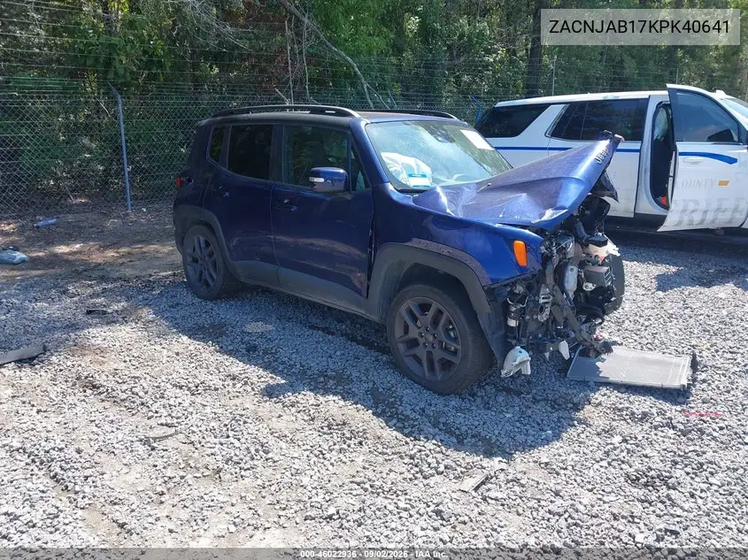 2019 Jeep Renegade