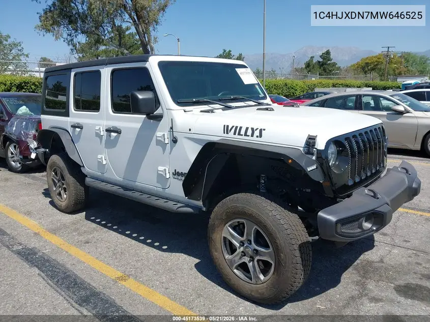 2021 Jeep Wrangler