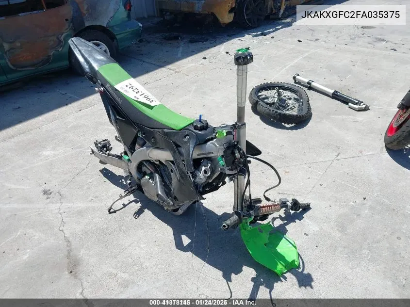 2015 Kawasaki kx