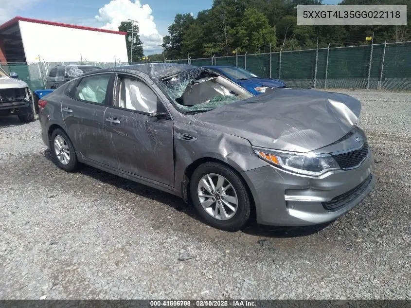 2016 Kia Optima