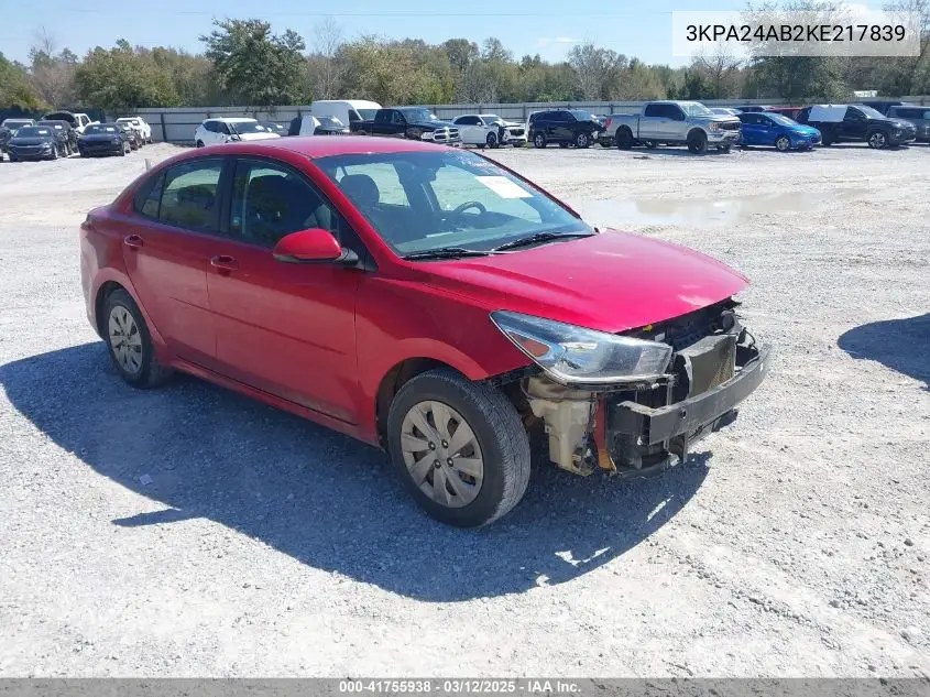 2019 Kia Rio