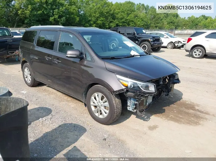 2016 Kia Sedona