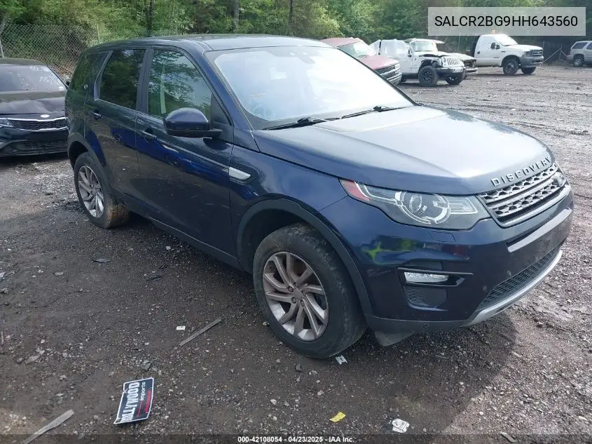 2017 Land Rover Discovery Sport