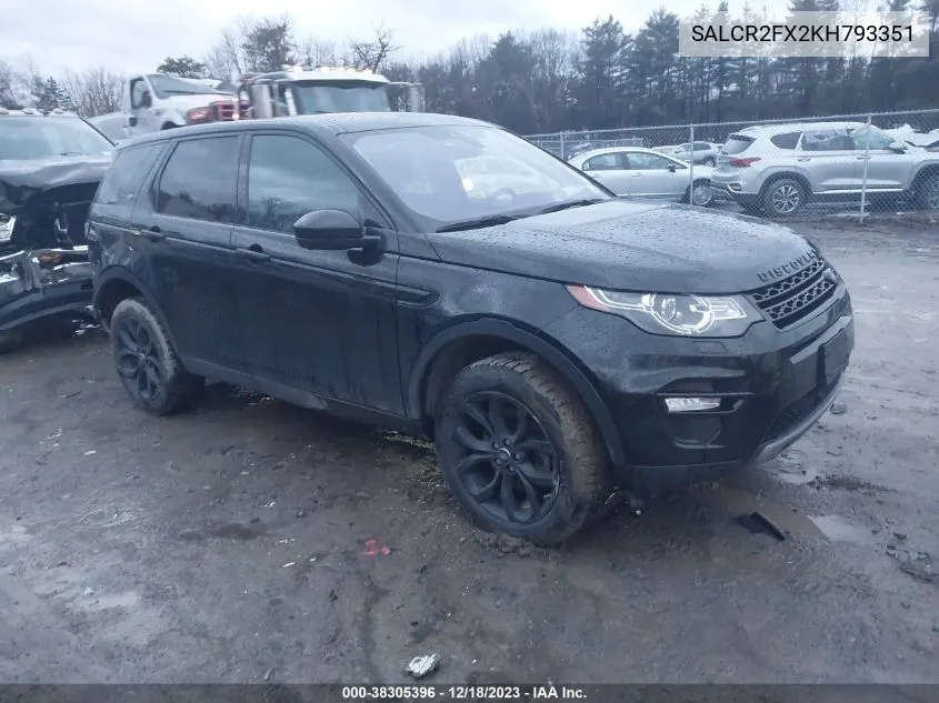 2019 Land Rover Discovery Sport