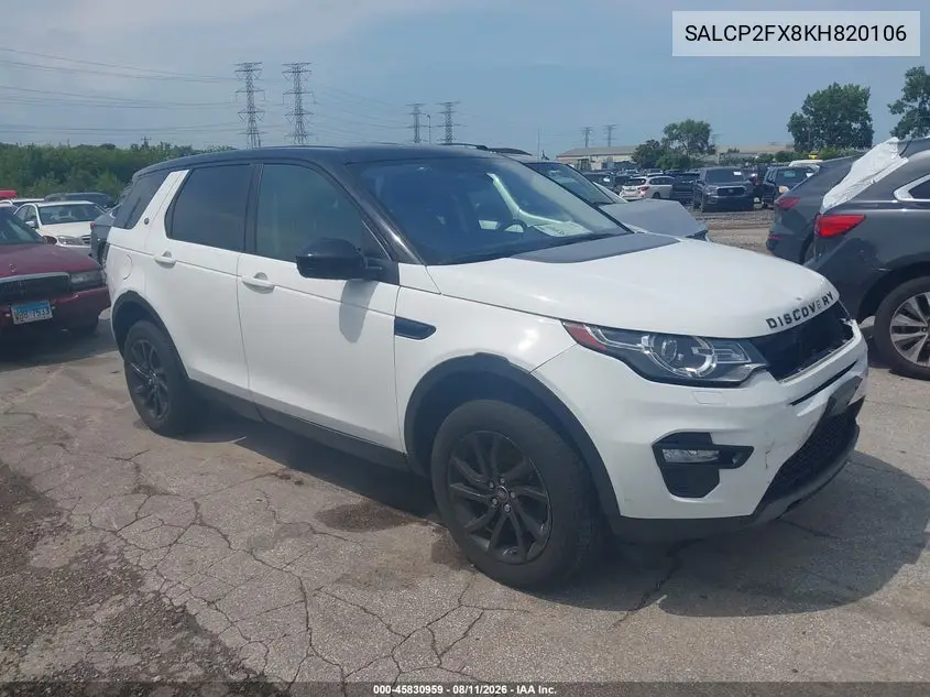 2019 Land Rover Discovery Sport