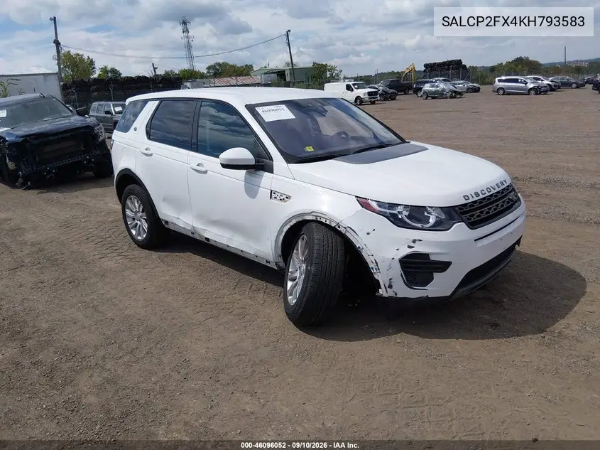 2019 Land Rover Discovery Sport