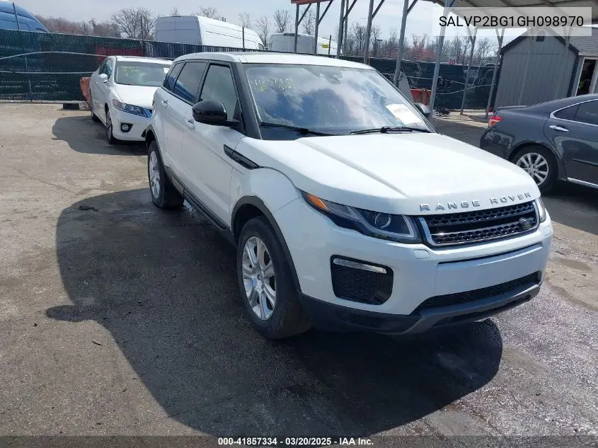 2016 Land Rover Range Rover Evoque