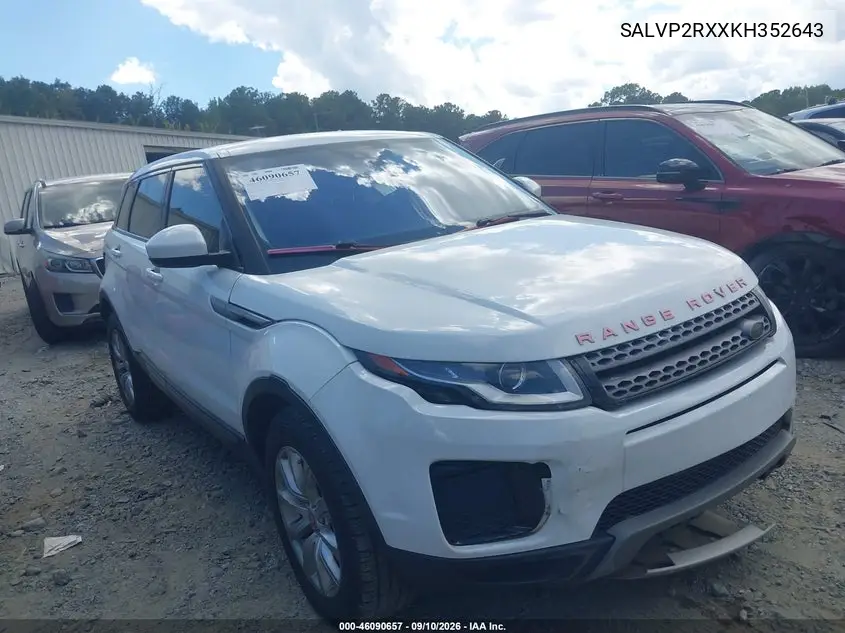 2019 Land Rover Range Rover Evoque