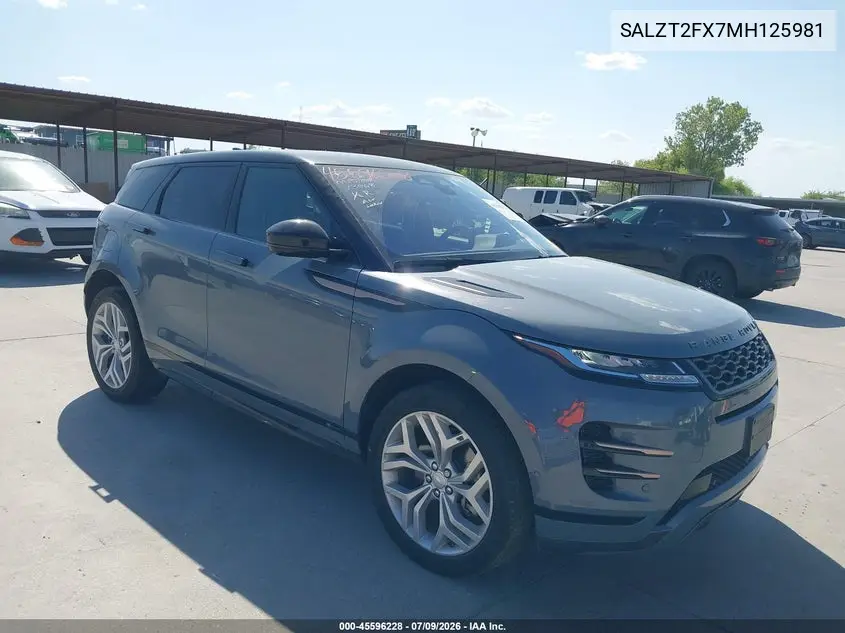 2021 Land Rover Range Rover Evoque
