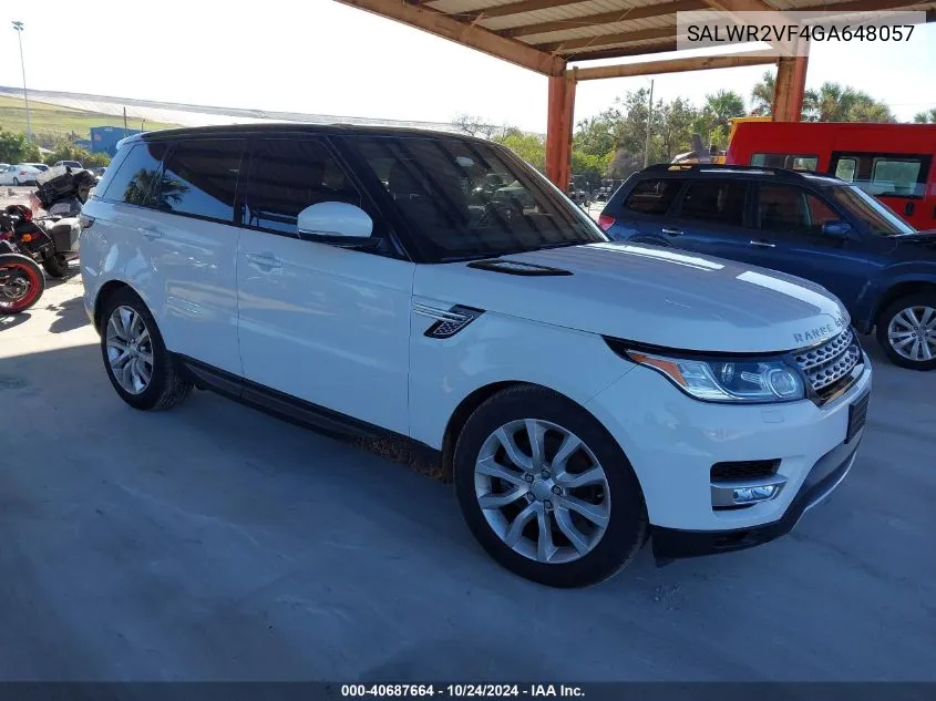 2016 Land Rover Range Rover Sport