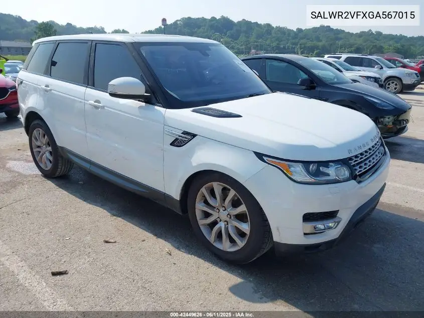 2016 Land Rover Range Rover Sport