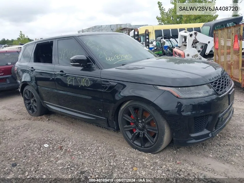2018 Land Rover Range Rover Sport