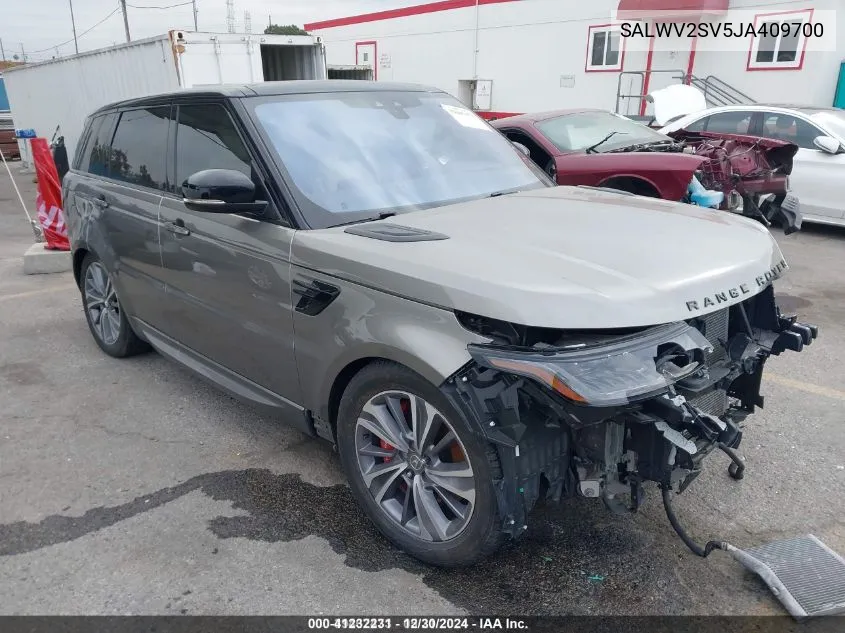2018 Land Rover Range Rover Sport