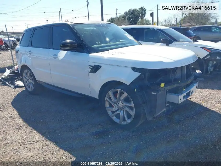 2019 Land Rover Range Rover Sport