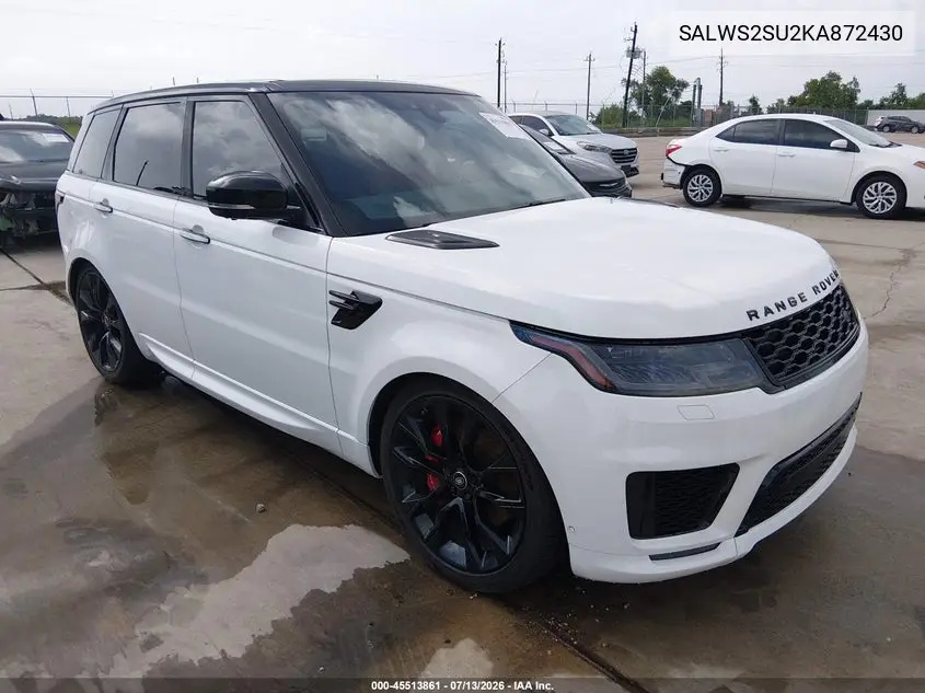 2019 Land Rover Range Rover Sport